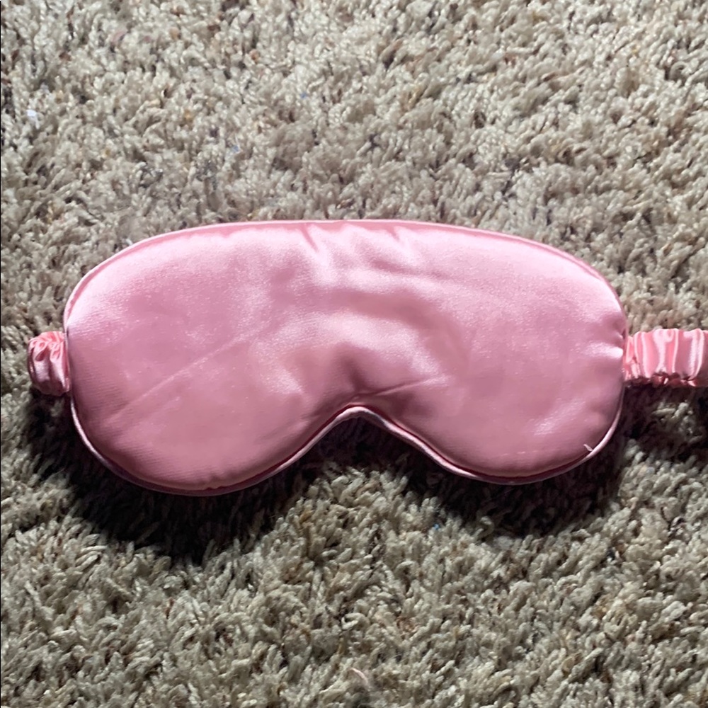 Silk Pink Sleep Mask